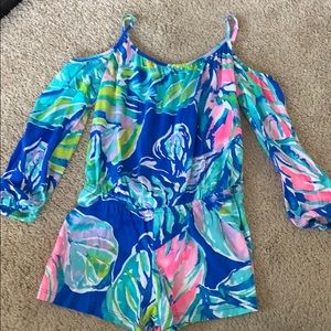 Lilly Pulitzer Shorts Romper